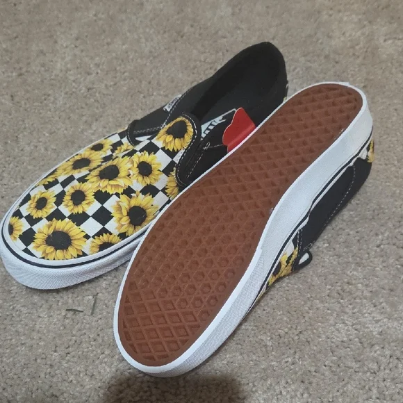 Vans Sunflower Checkered Slip-On Sneakers - Picture 2 of 2